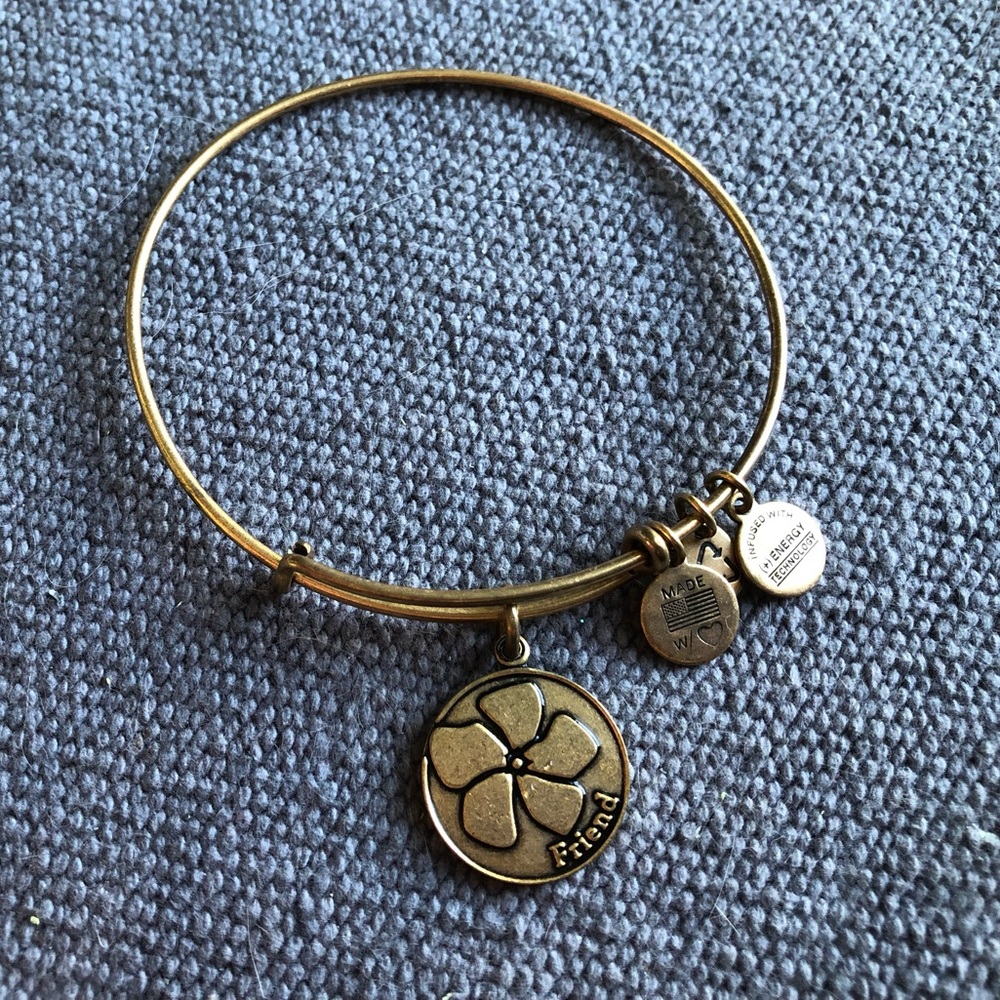 Alex and Ani gold bracelet